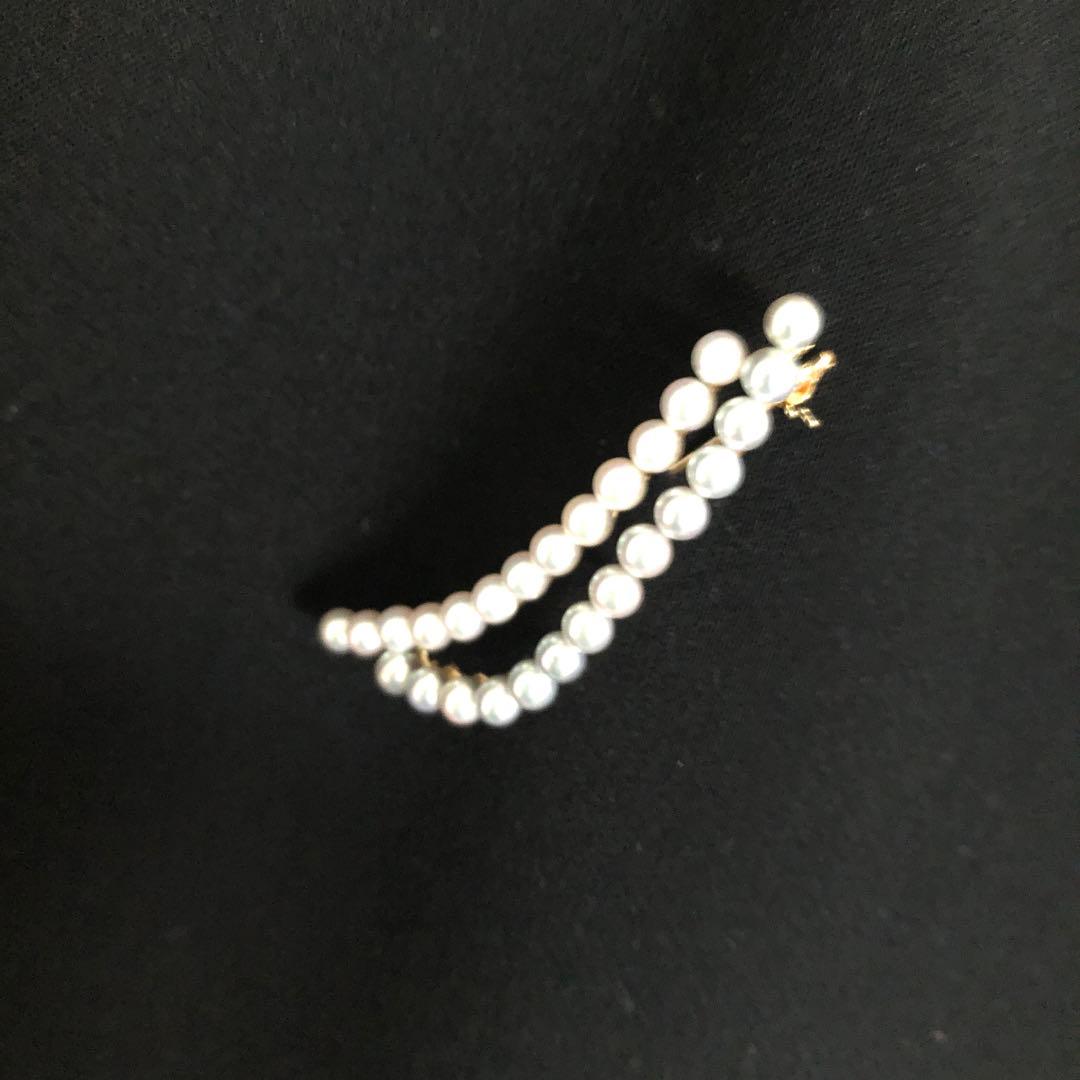 タサキ　ブローチ　パール　Tasaki