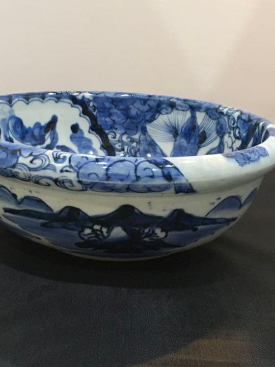 染付　古伊万里　鉢