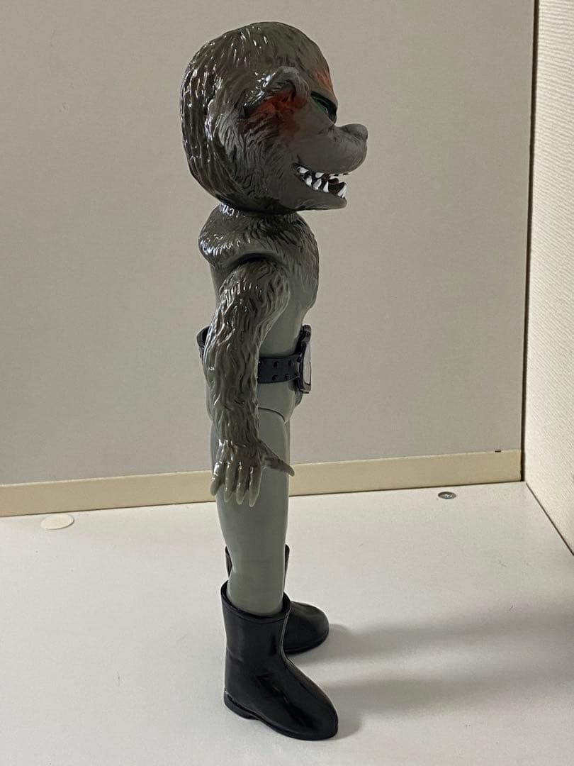 仮面ライダー/ソフビ/ユニファイブ/人形/レトロ/怪人/オオカミ男/フィギュア