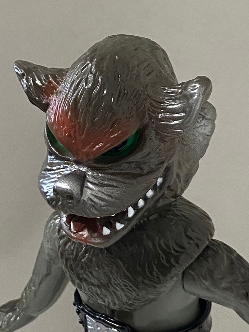 仮面ライダー/ソフビ/ユニファイブ/人形/レトロ/怪人/オオカミ男/フィギュア