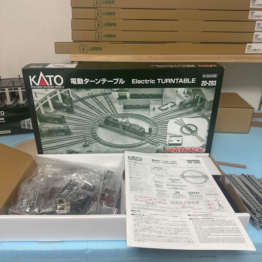 KATO 電動ターンテーブル 、扇形機関庫、パワーパック