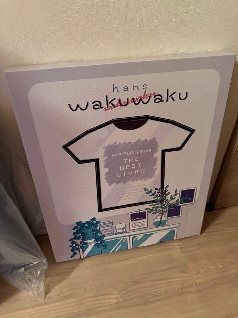 ハンズインターナショナル wakuwaku Tシャツ額装フレーム