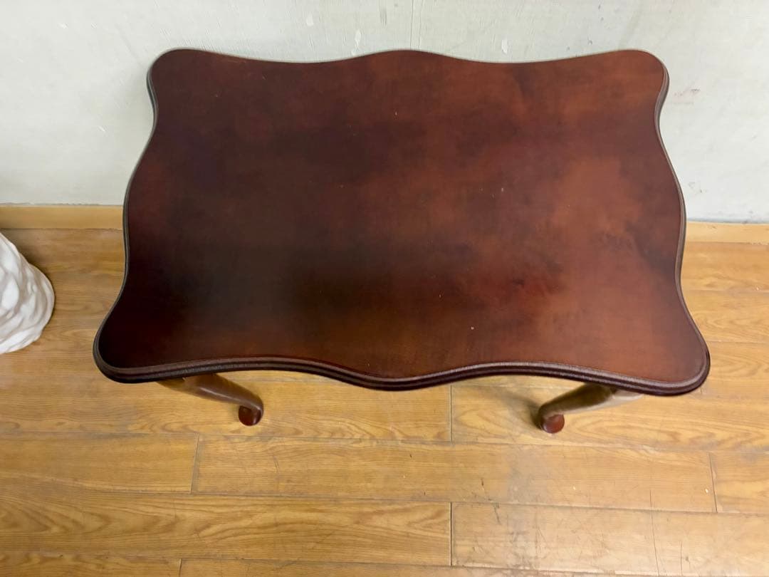 管412☆ヨーロピアンスタイル☆猫脚☆サイドテーブル☆ネストテーブルの大