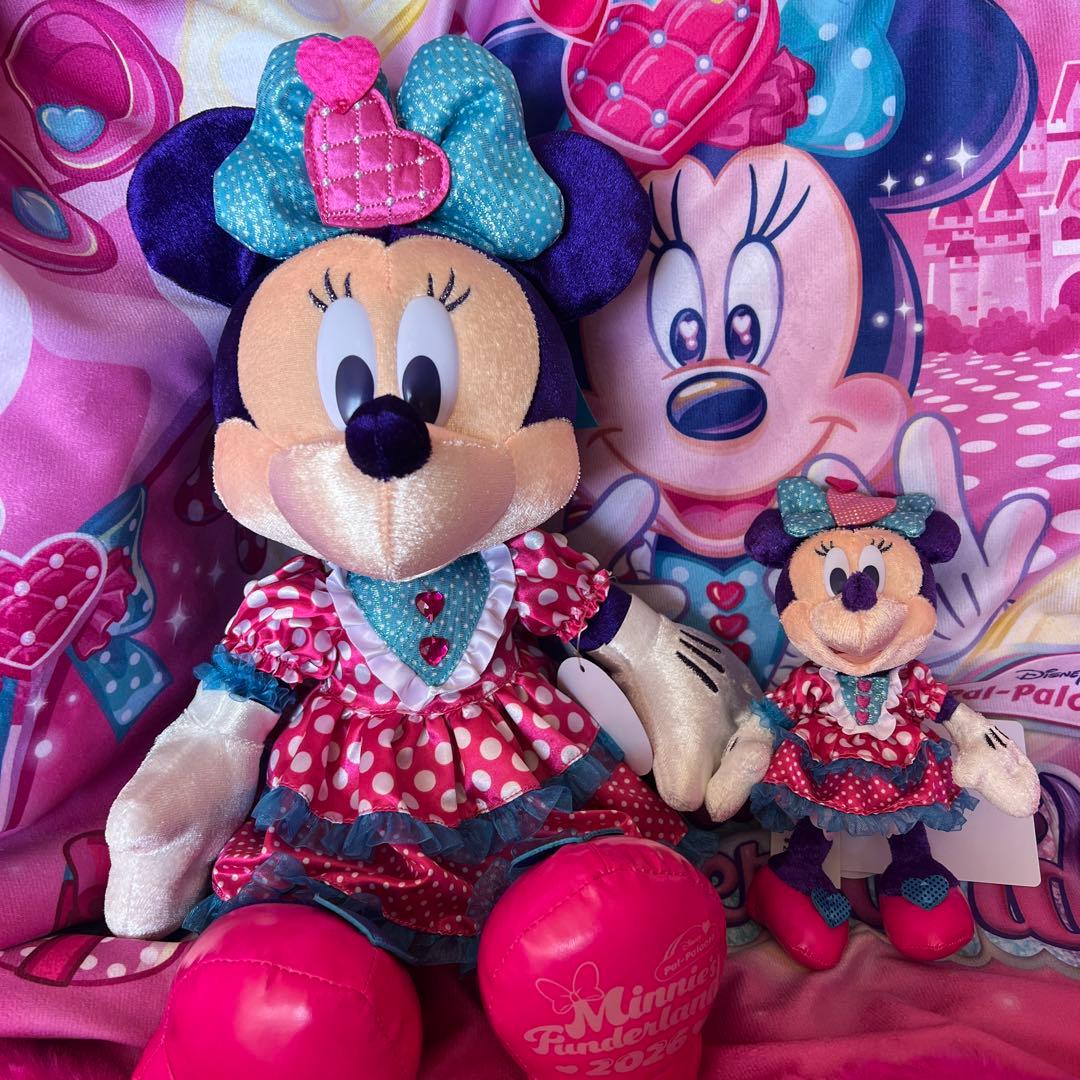 ミニーパルパルーザ/ぬいぐるみ/ぬいぐるみバッジ