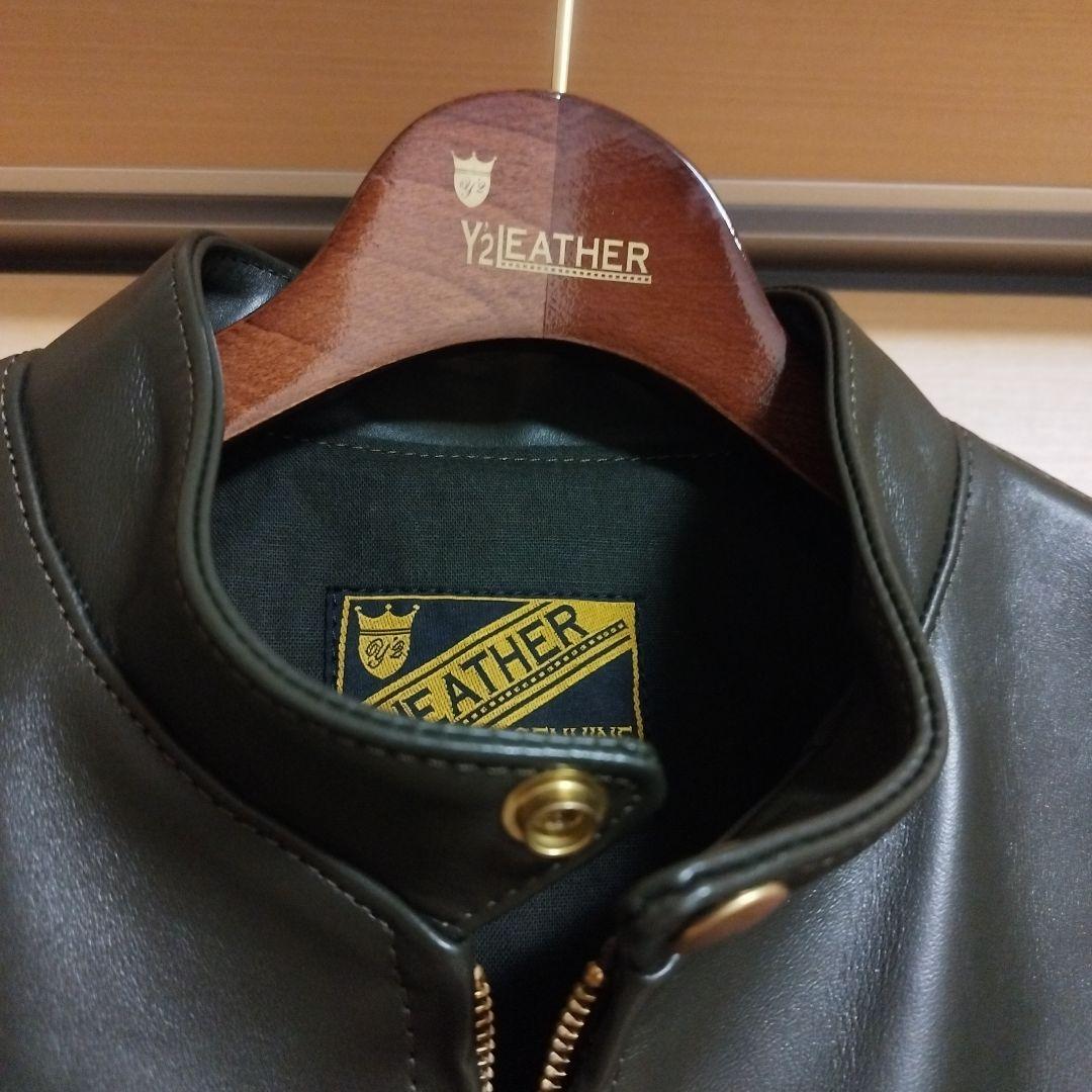 Y'2LEATHER シングルライダースジャケット