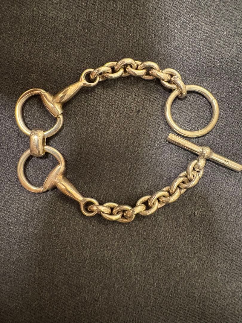 LAVERラバー CENTER BIT CHAIN T BAR ブレス