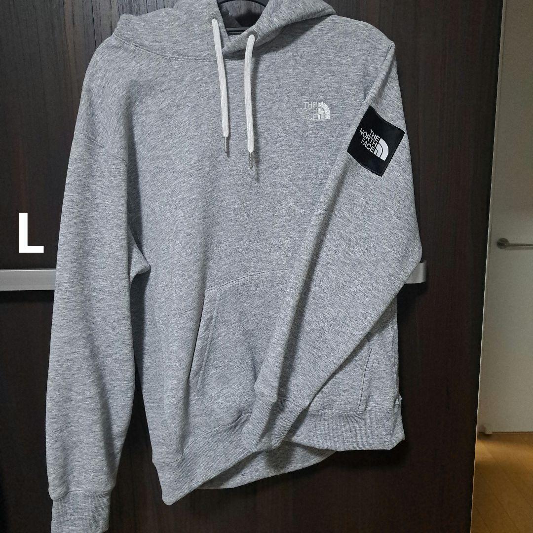 空*ん様 ノースフェイス　パーカー　グレー　 Ｌ　刺繍　THE NORTH FA
