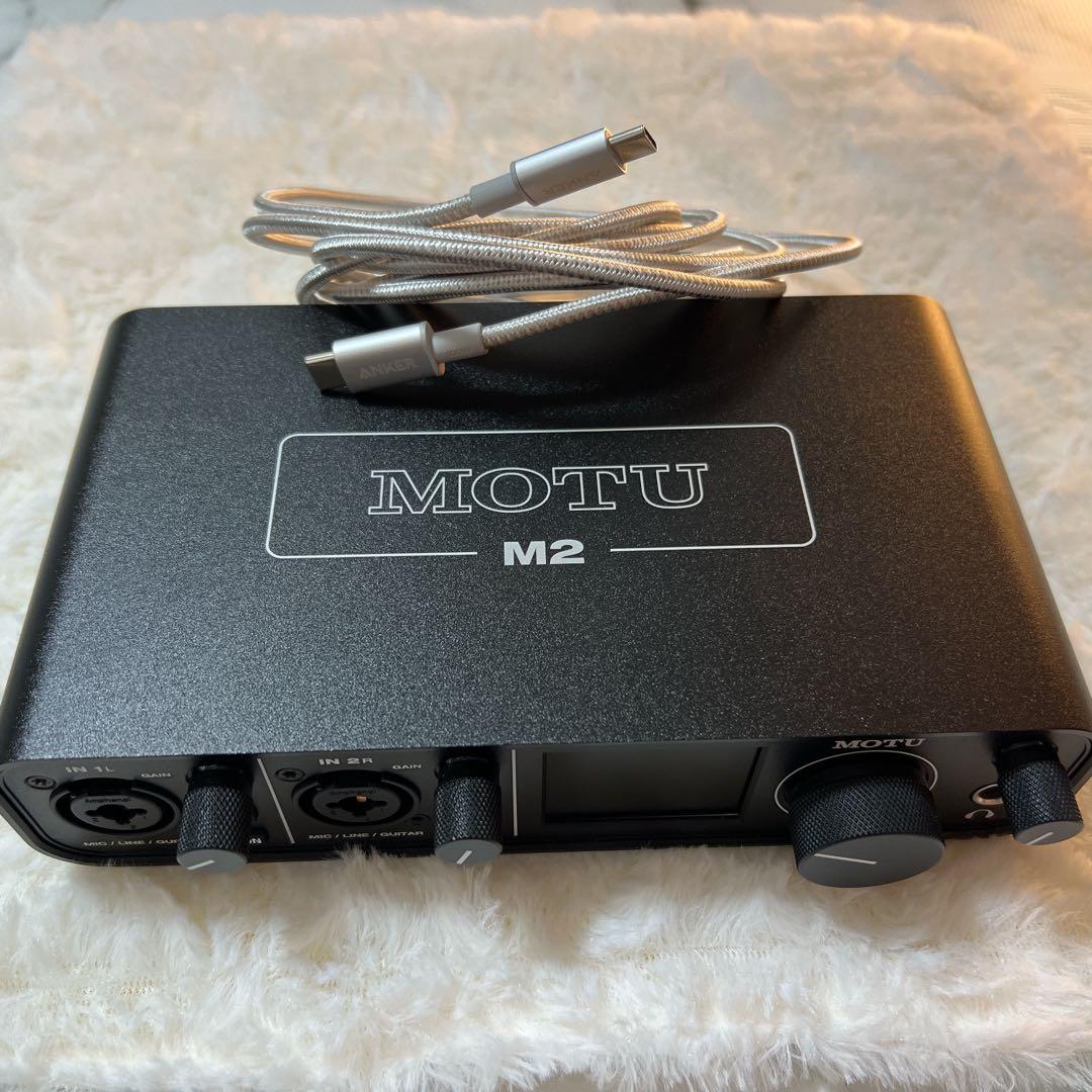 【匿名配送】【動作確認済】MOTU M2 オーディオインターフェイス