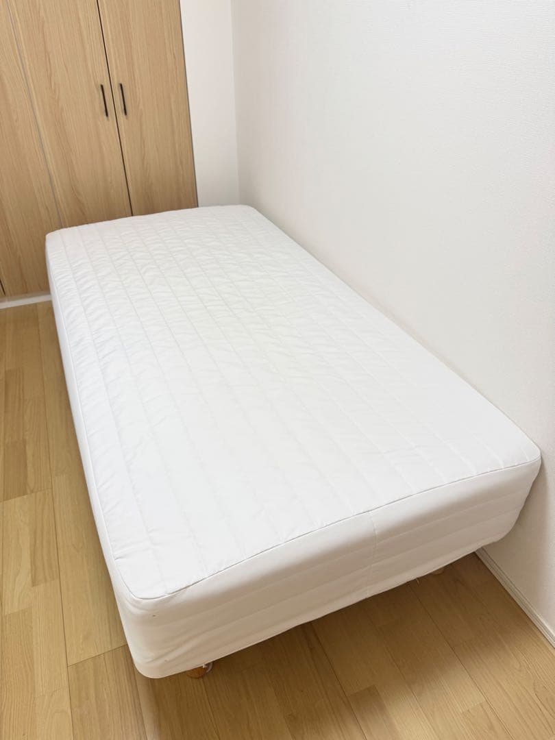 取引成立済み・該当の方以外のご購入はお控えください【無印良品シングルベッド】