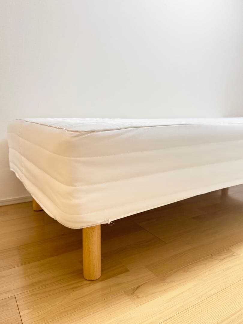 取引成立済み・該当の方以外のご購入はお控えください【無印良品シングルベッド】