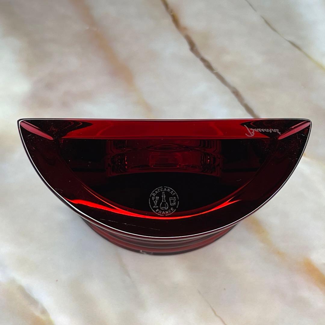 ★バカラBaccarat置時計ラランドクロック クリスタル外箱付★