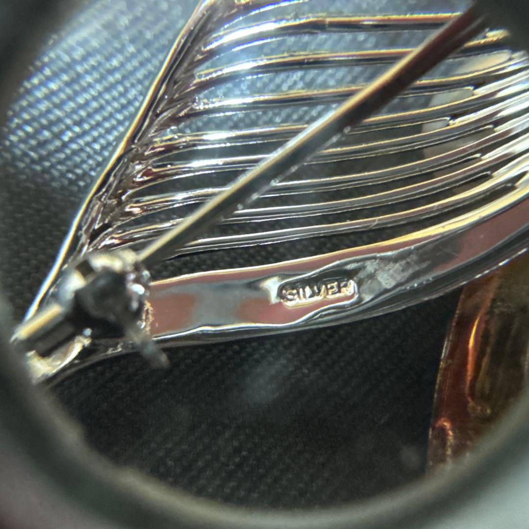 アコヤ真珠 ブローチ SILVER K18