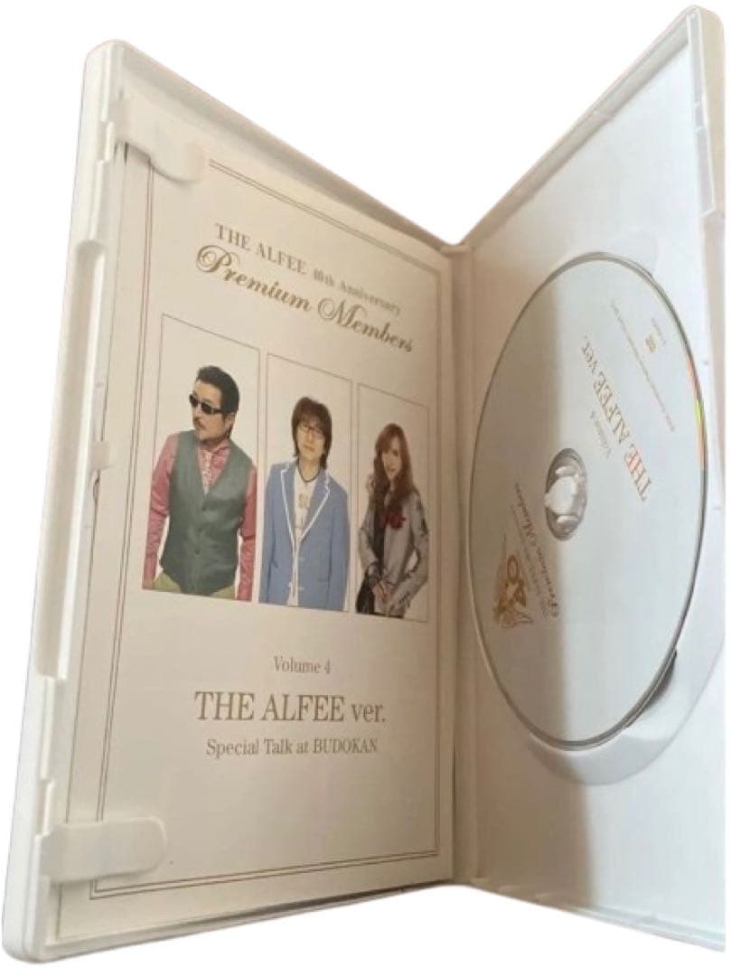 THE ALFEE40周年プレミアムメンバーズDVD5本セット★リーフレット他付