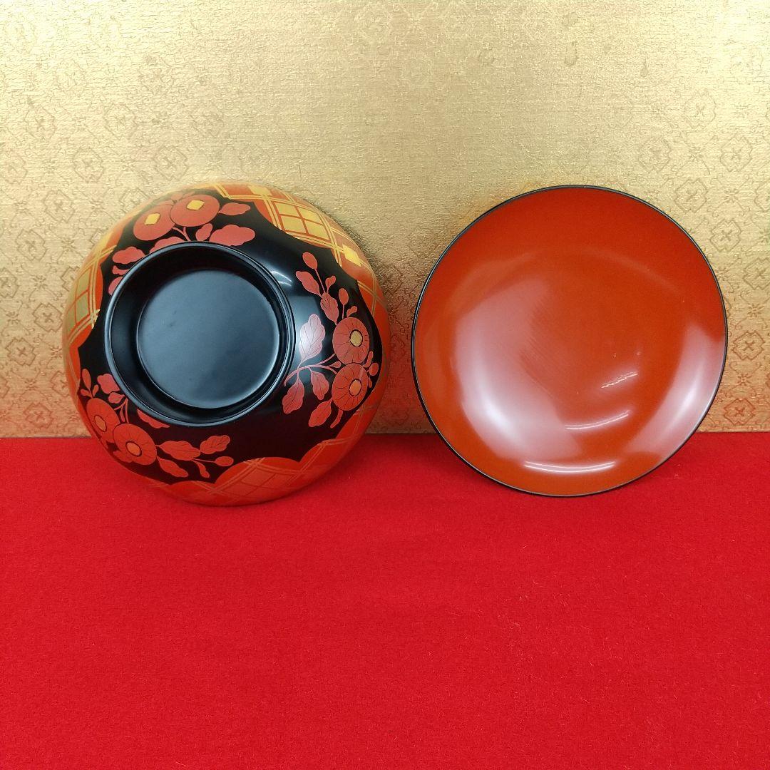 輪島塗　秀衡蒔絵煮物椀　大向高州堂　10客