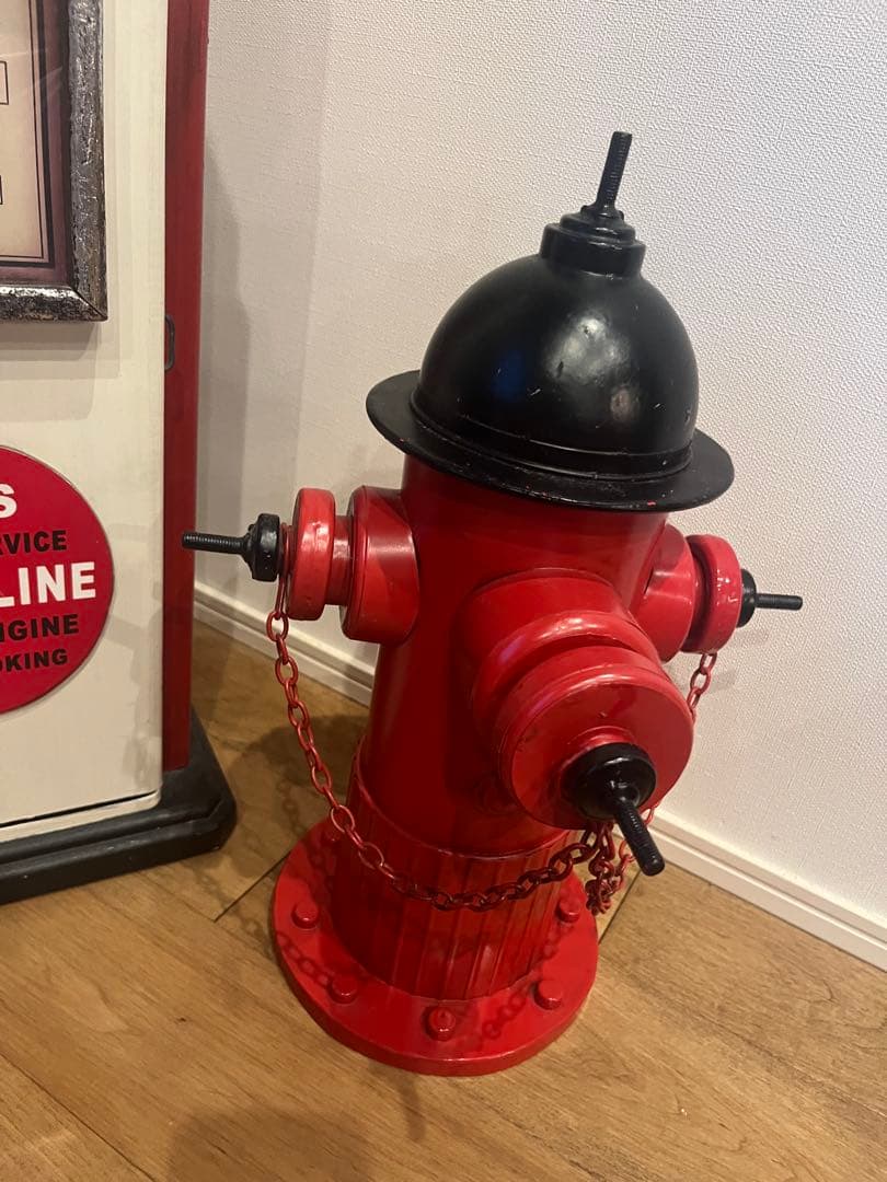 MSui　レトロ ガスポンプ型&消化器型装飾品セット