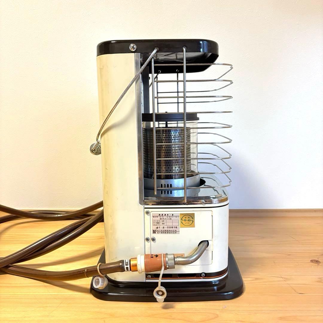 可動品★箱付★ ナショナル ガスストーブ 都市ガス用 GS-28DG 昭和レトロ