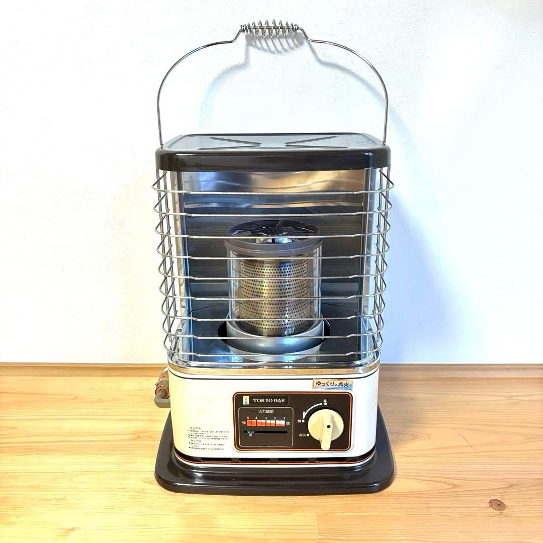 可動品★箱付★ ナショナル ガスストーブ 都市ガス用 GS-28DG 昭和レトロ