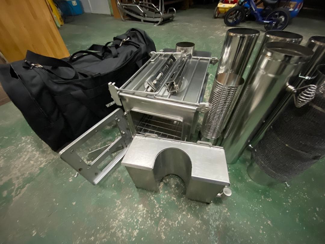 ウィンナーウェル　薪ストーブ　Lサイズ　新品未使用　キャンプ