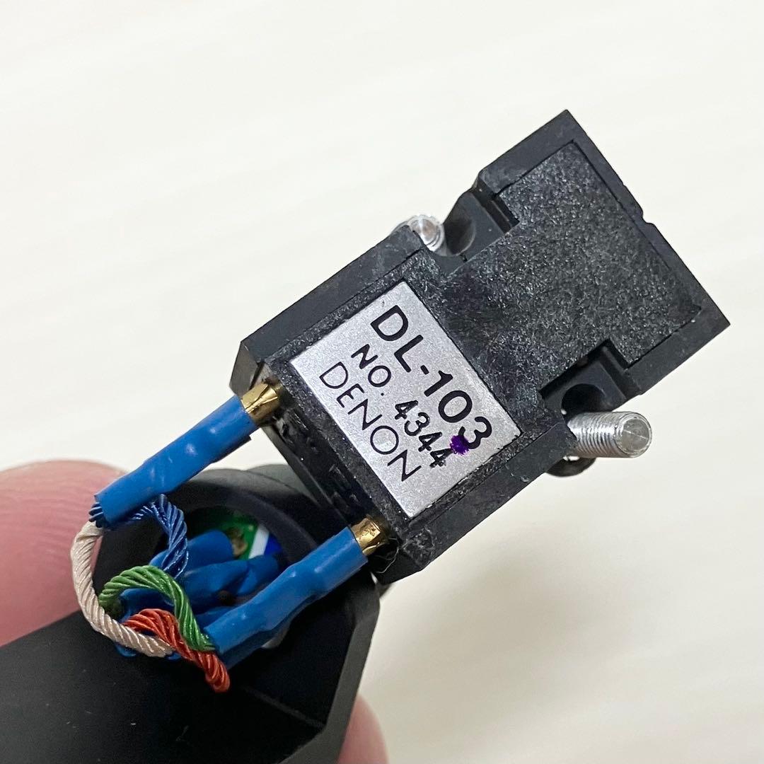 【音質良好】DENON DL-103 カートリッジ+ヘッドシェル