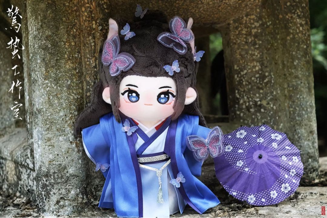 NEW！20cm 山河令 ぬいぐるみ 着せ替え衣装 温客行 龔俊 周子舒 張哲瀚