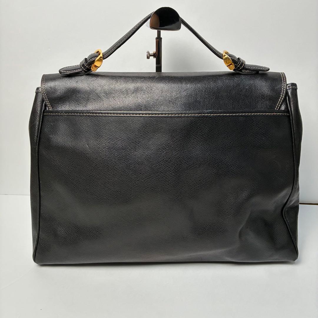 【良品】LOEWE　ロエベ　ビジネスバッグ　ブリーフケース　レザー　２WAY　黒