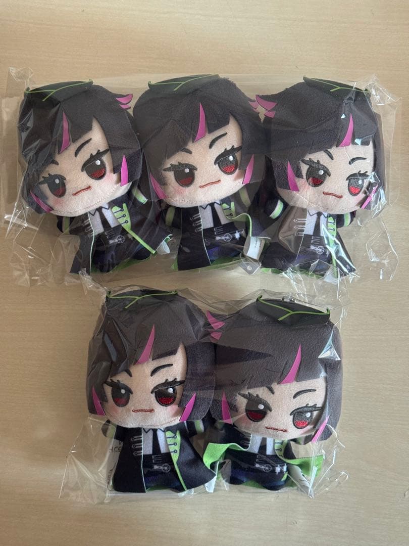 ツイステ リリア ちびぐるみ 寮服 5個セット ツイステッドワンダーランド