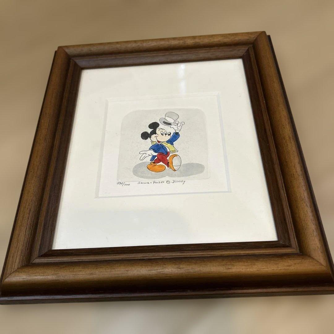 sawa reiser ミッキーマウス カライラス　339/500 絵　ミッキー
