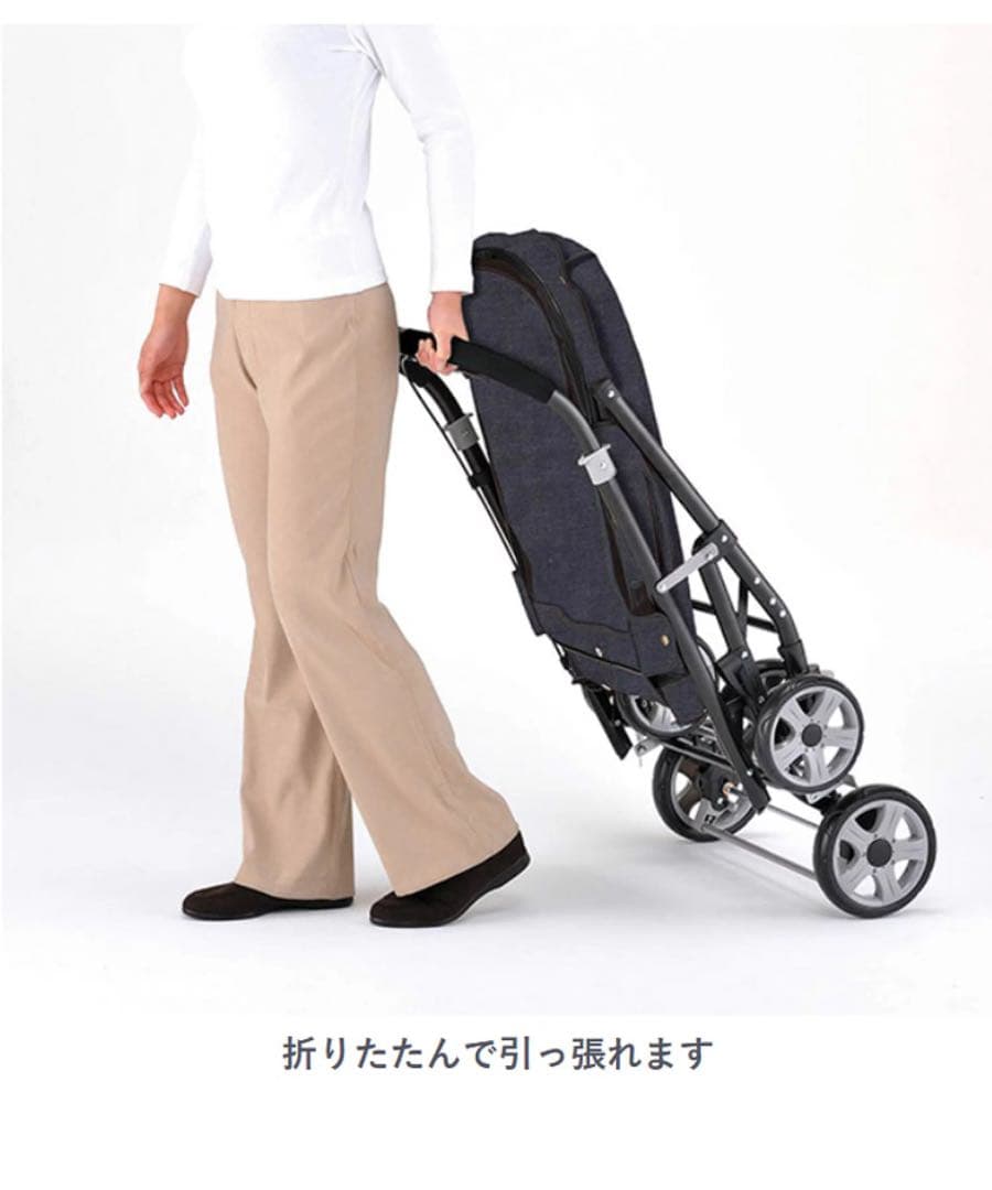 [美品]ボンビアルコン ペット用 バギー 折りたたみ スロープ付