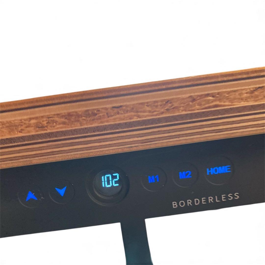 ぺ*い様 美品 BORDERLESS 電動 昇降 デスク FeEL オフィスデス