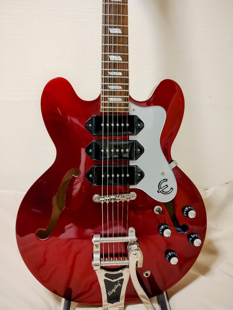 Epiphone Ltd Ed Riviera Custom P93 RP/美品