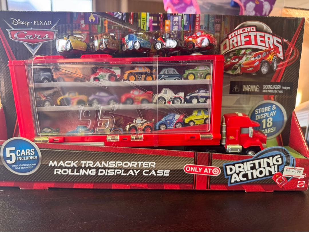 s1739 輸入品・未使用 マテル/カーズ/ミニカー格納コレクターケース