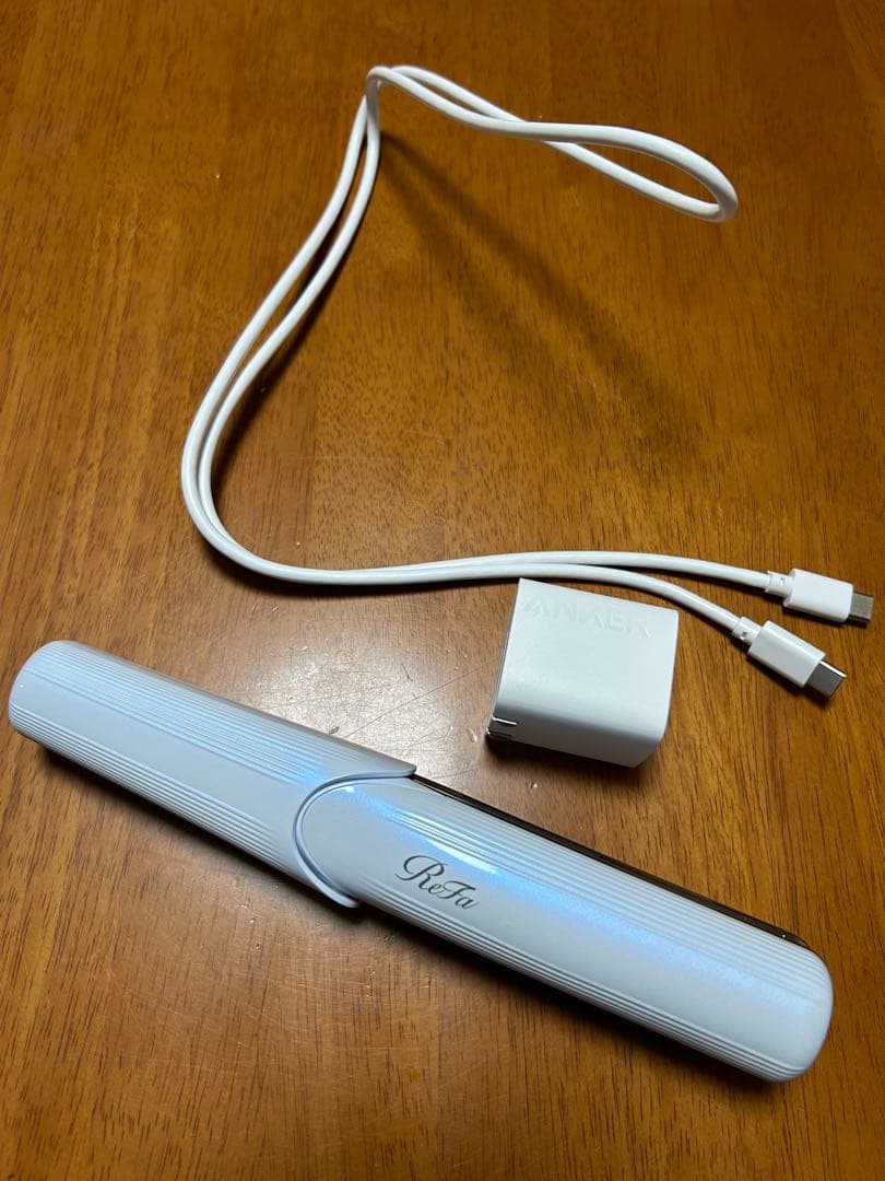 ReFa フィンガーアイロンST RE-AS-02A ホワイト　おまけ付き