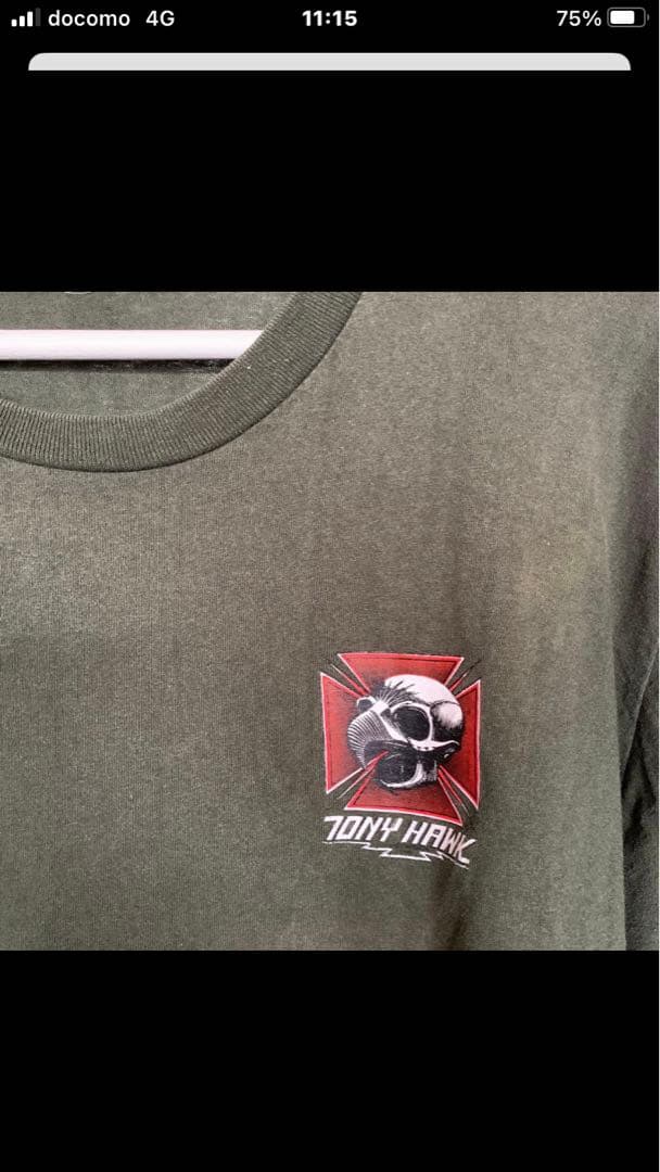 ヴィンテージ トニーホークTony hawk tシャツ サイズ L パウエル