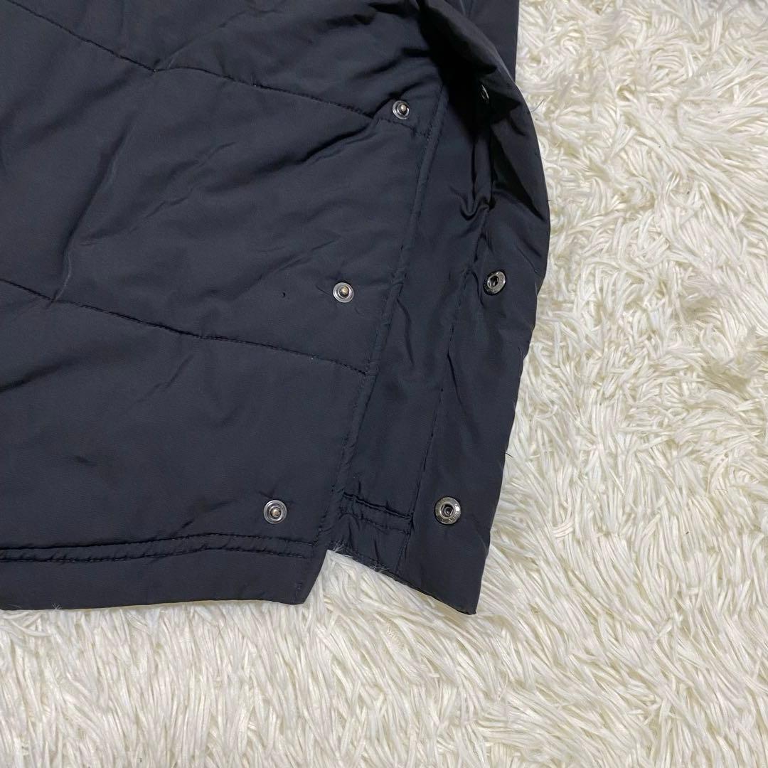 【希少2XL✨】アンダーアーマー フード付 ベンチコート ロングコート 黒 紺