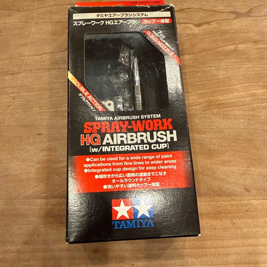TAMIYA スプレーワークパワーコンプレッサー&HGエアブラシ