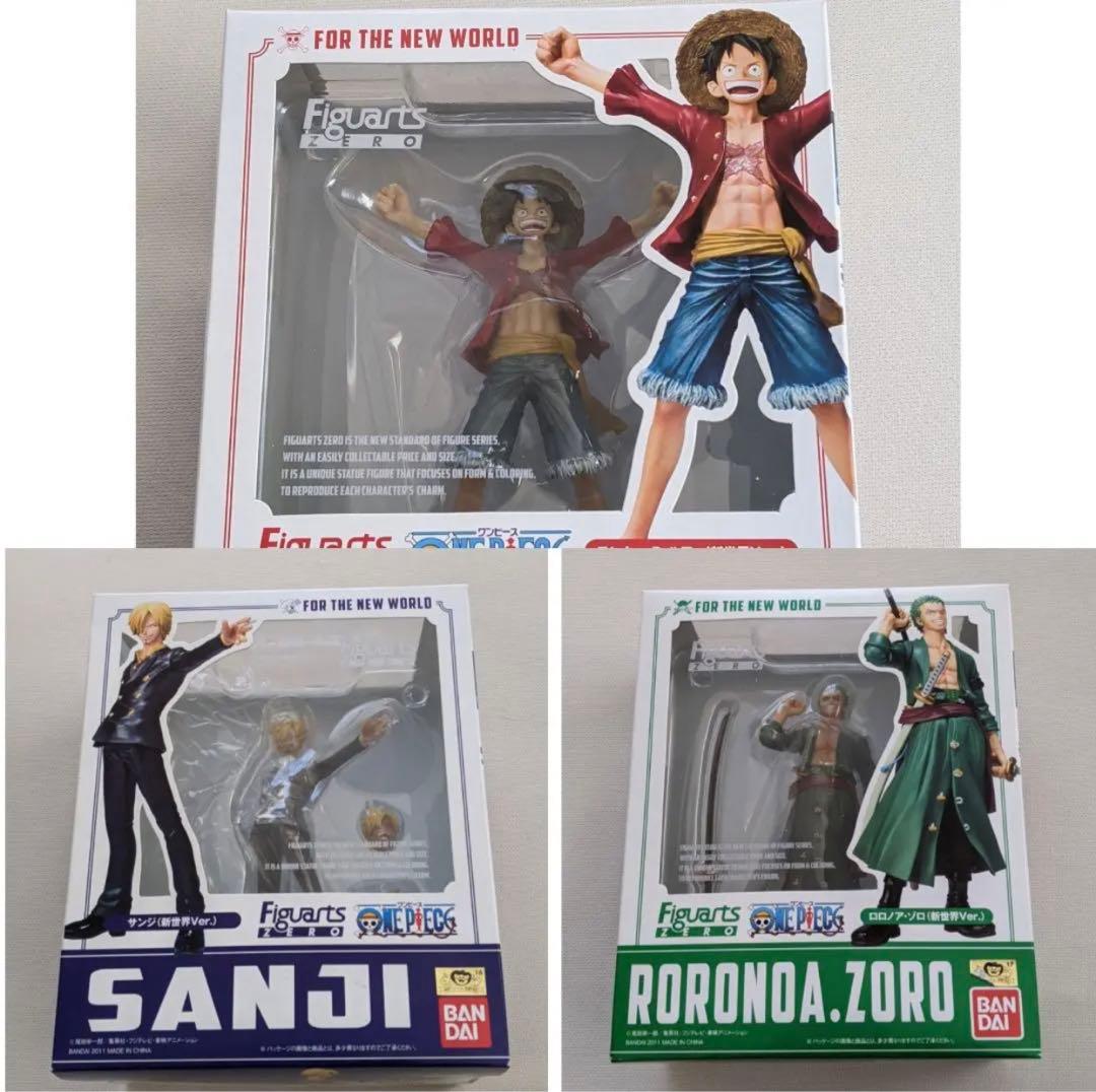 ワンピース　麦わらの一味　フィギュア