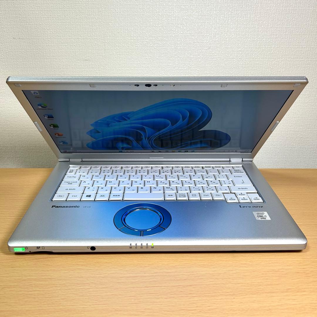 Windowsノート本体 Panasonic Let's note LV9 i7 LTE 16GB 512