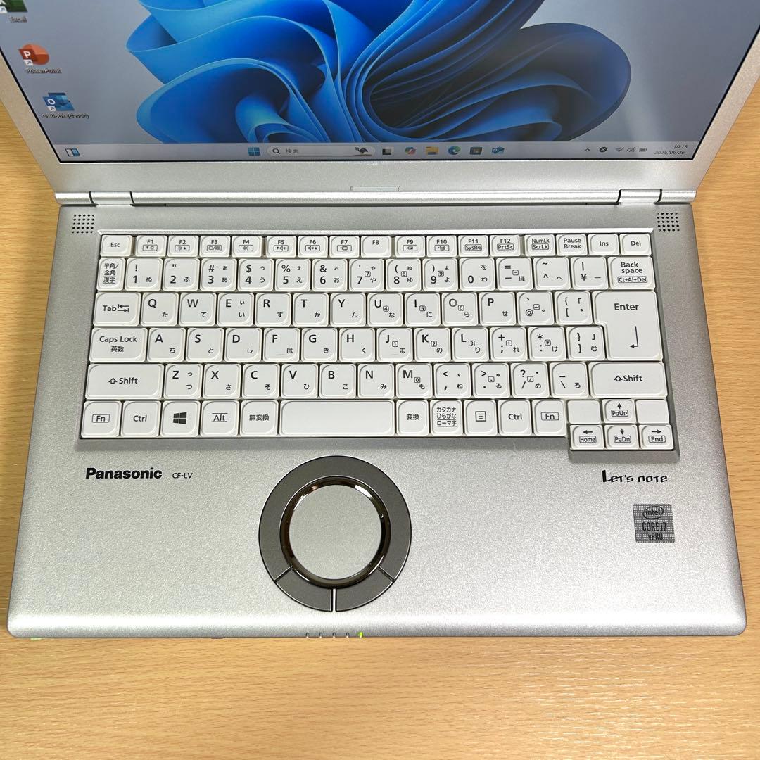 Windowsノート本体 Panasonic Let's note LV9 i7 LTE 16GB 512