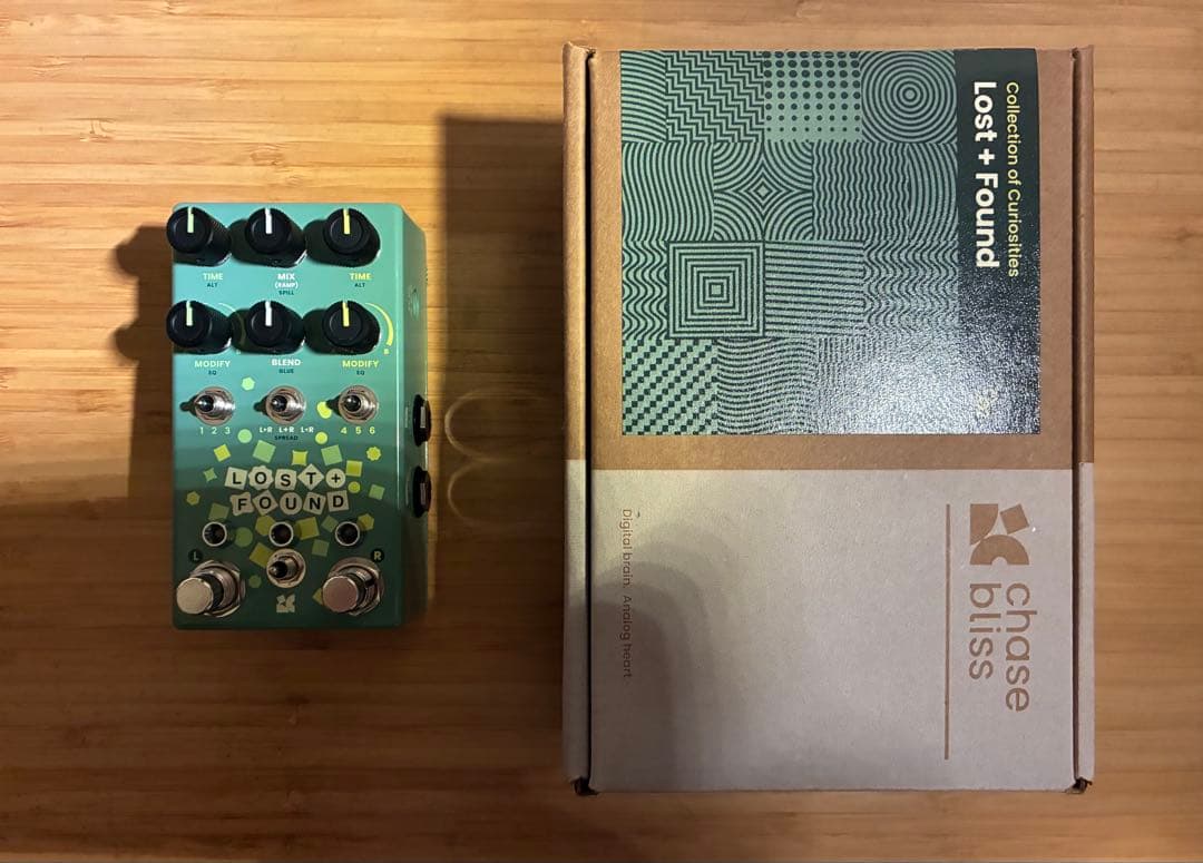 ギター Chase Bliss Audio Lost + Found