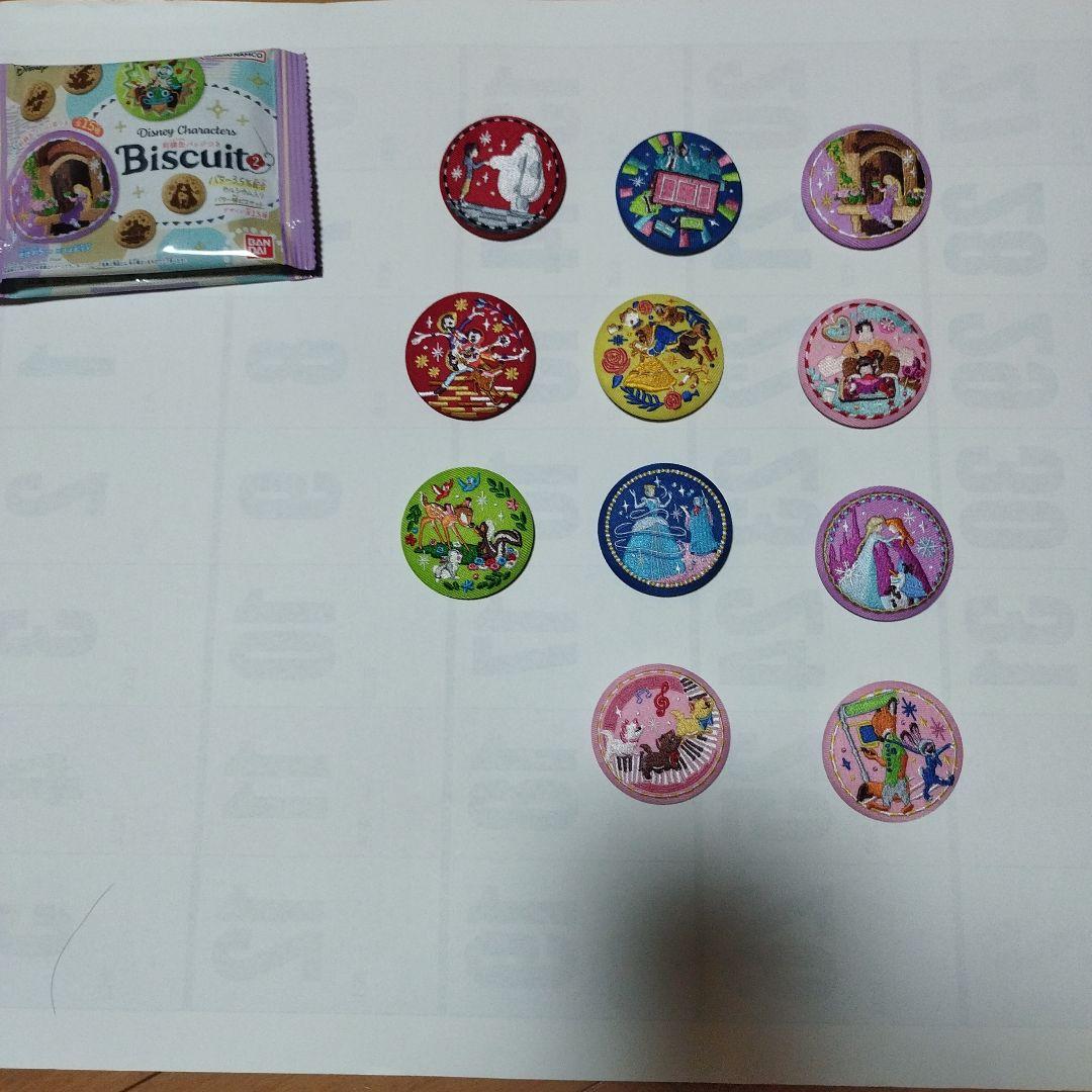 セット✨️ 大人気ディズニー刺繍缶バッジビスケットシリーズの第2弾！
