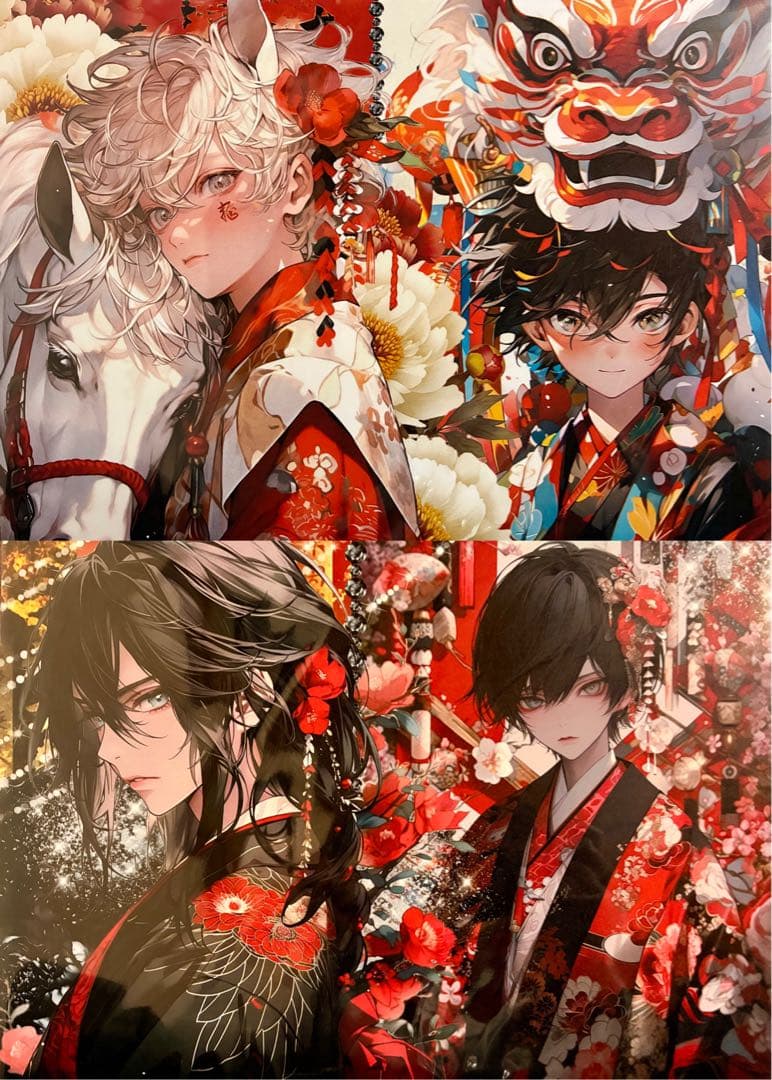 蒼槻紫濫 ONLYONE様 デザインペーパー コラージュシート