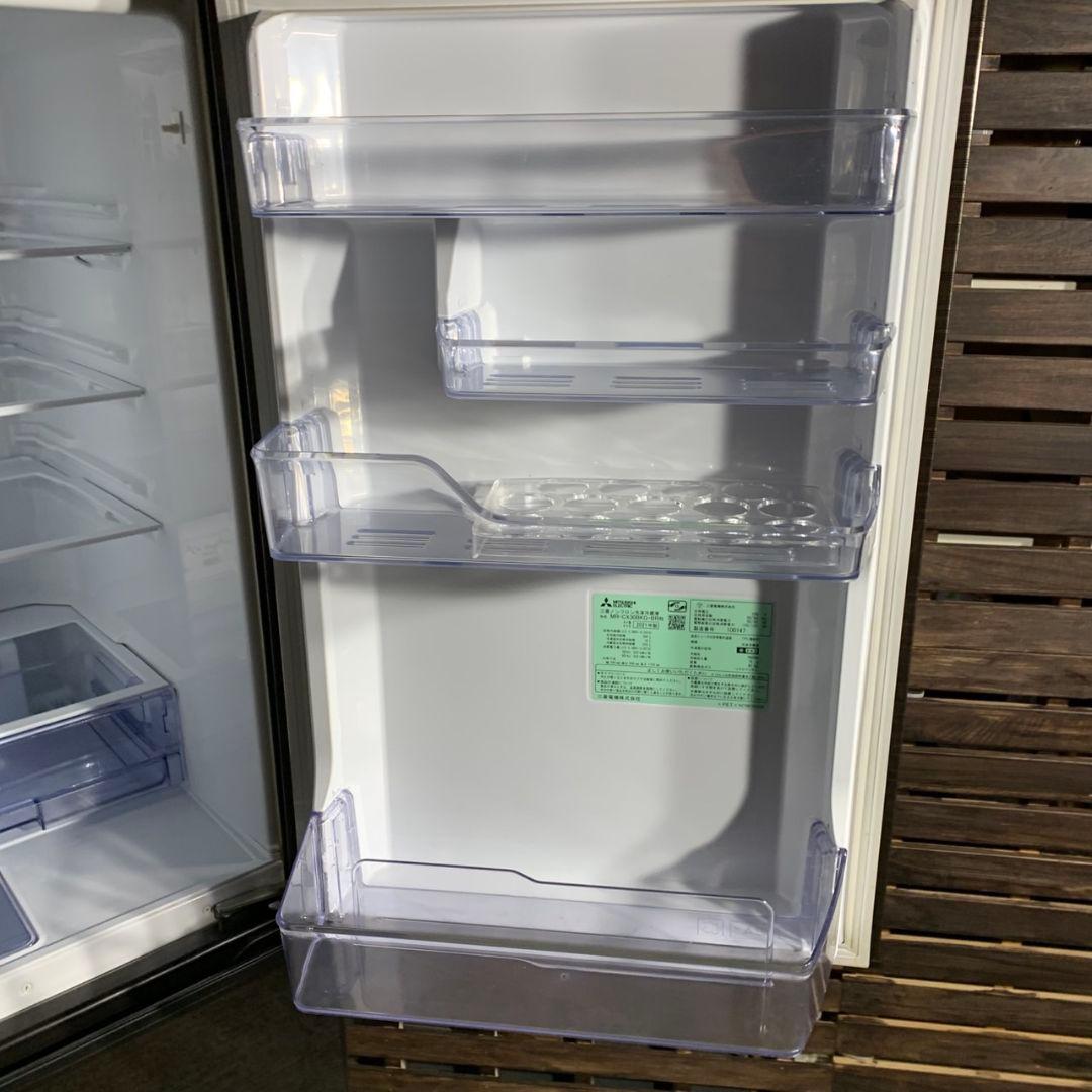 F503\" 自動製氷　冷蔵庫　2021年 三菱 3ドア MR-CX30BKG