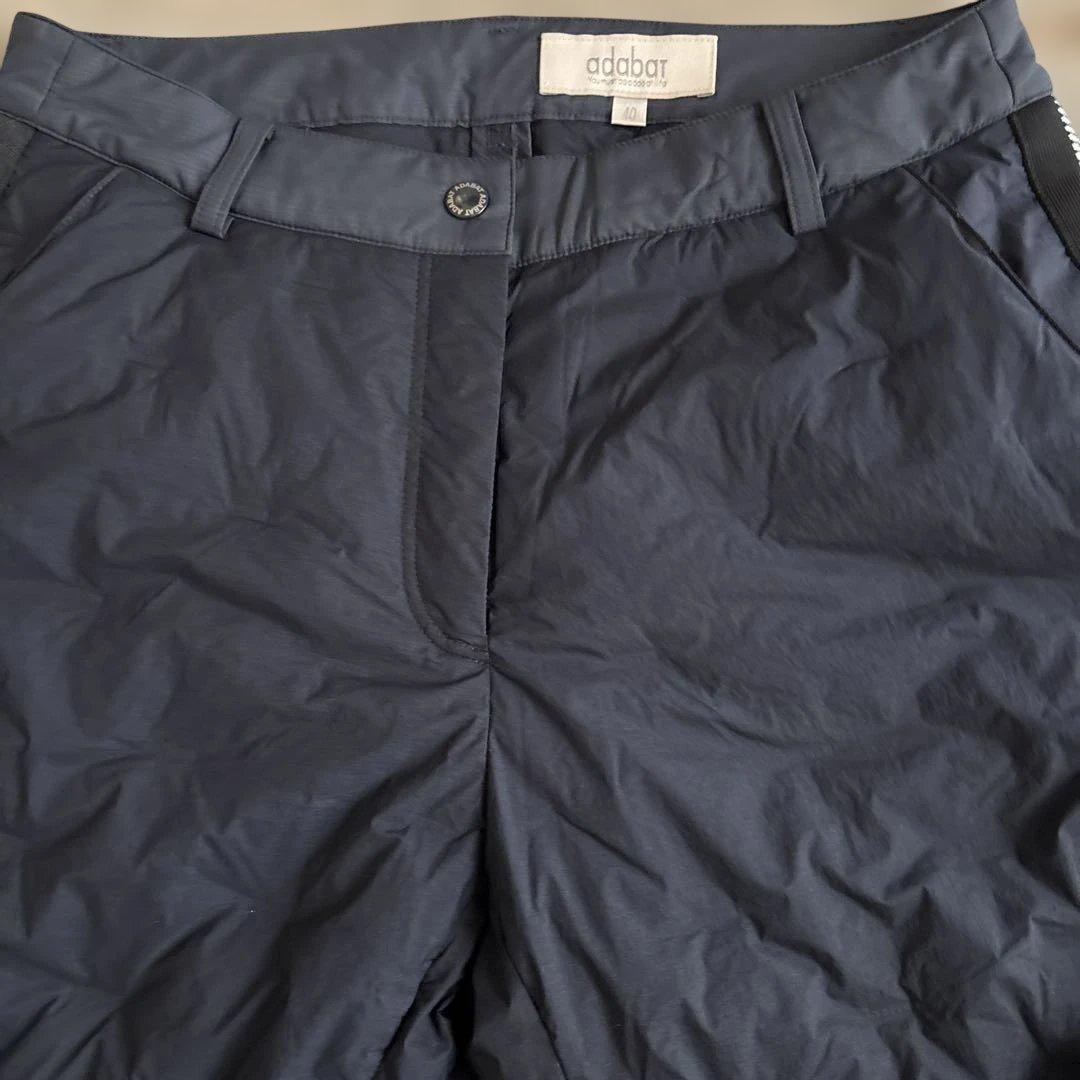 adabat ゴルフ羽毛ネイビー パンツ