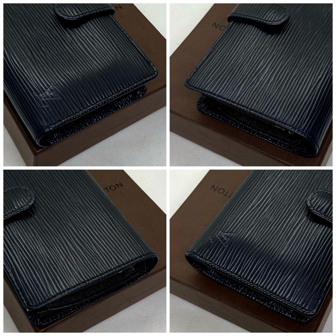 ❤️新品同様❤️定価の半額以下‼️LV❤️エピレザー❤️二つ折り財布❤️ユニセックス