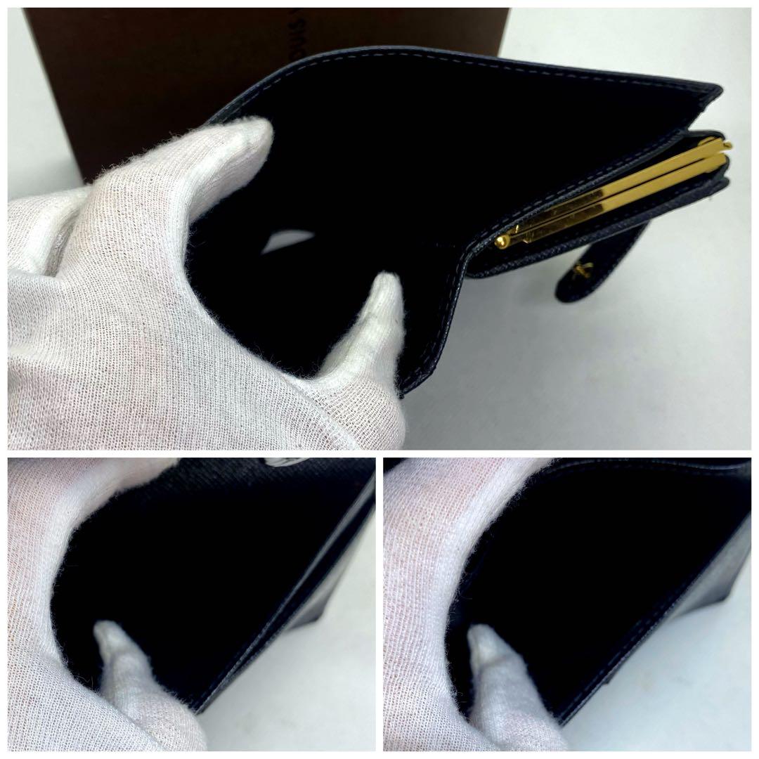 ❤️新品同様❤️定価の半額以下‼️LV❤️エピレザー❤️二つ折り財布❤️ユニセックス