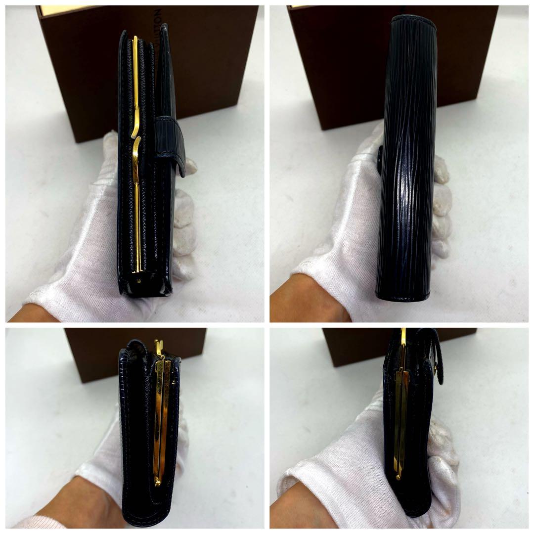 ❤️新品同様❤️定価の半額以下‼️LV❤️エピレザー❤️二つ折り財布❤️ユニセックス