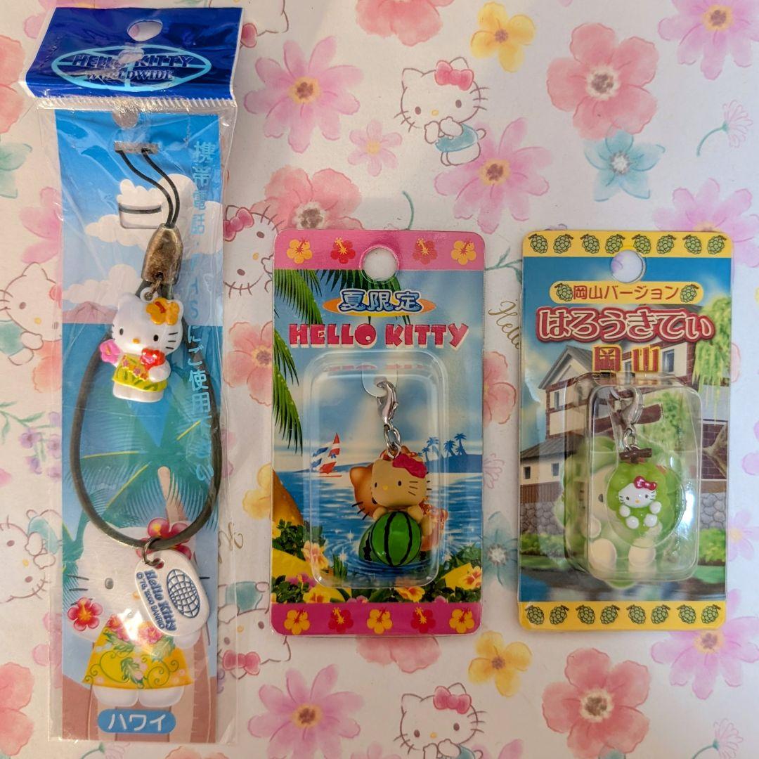 ハローキティ　ご当地キティ　ストラップ　201個おまとめ（ロリータ他）