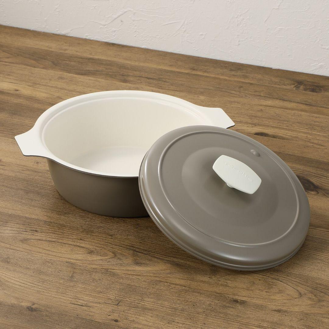 【新品】レコルト　ポットデュオタント ミルキーピンク たこ焼きプレート付き