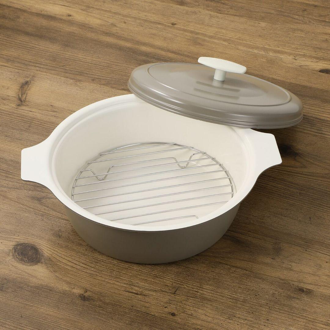 【新品】レコルト　ポットデュオタント ミルキーピンク たこ焼きプレート付き