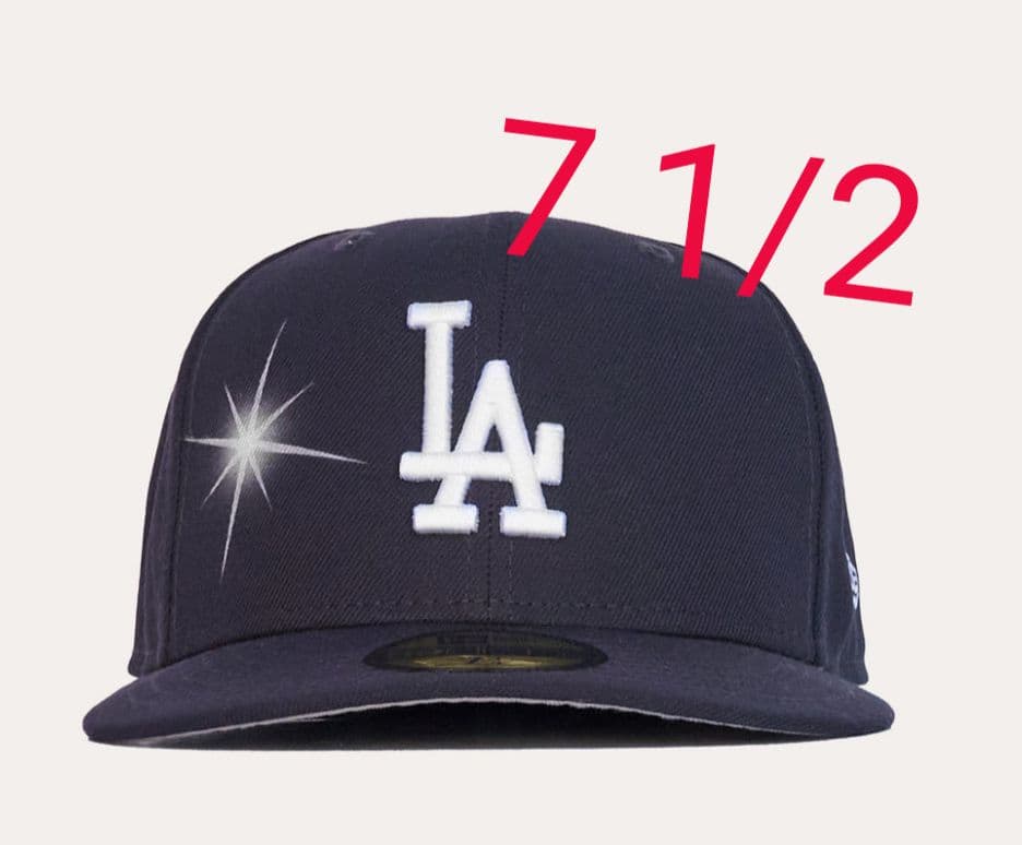 帽子 ay el ay en 59Fifty New Era Dodgers navy